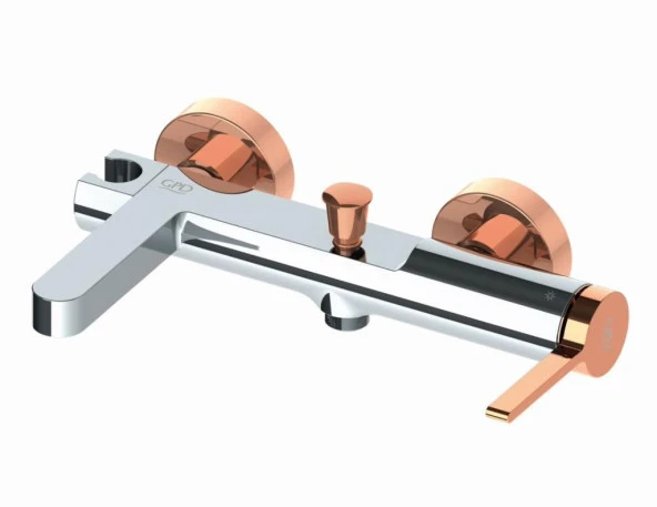 Gpd Gildo MBB165-K-R Banyo Bataryası Krom - Rose Gold