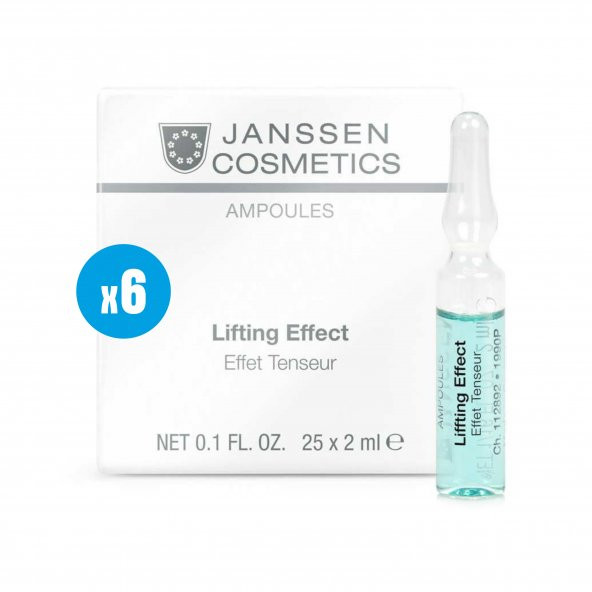 6 ADET ALMANYA ÜRETİMİ - JANSSEN COSMETiC CİLT BAKIM SERUMU 6 ADET X 2ML - KARMA PAKET TERCİHİ YAPABİLİRSİNİZ! - 2