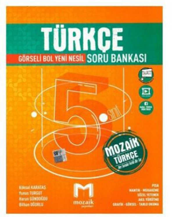 Mozaik 5. Sınıf Soru Bankası Türkçe - 2021 - 1