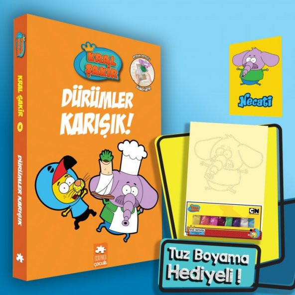 Kral Şakir 6 - Dürümler Karışık Kitabı - 1