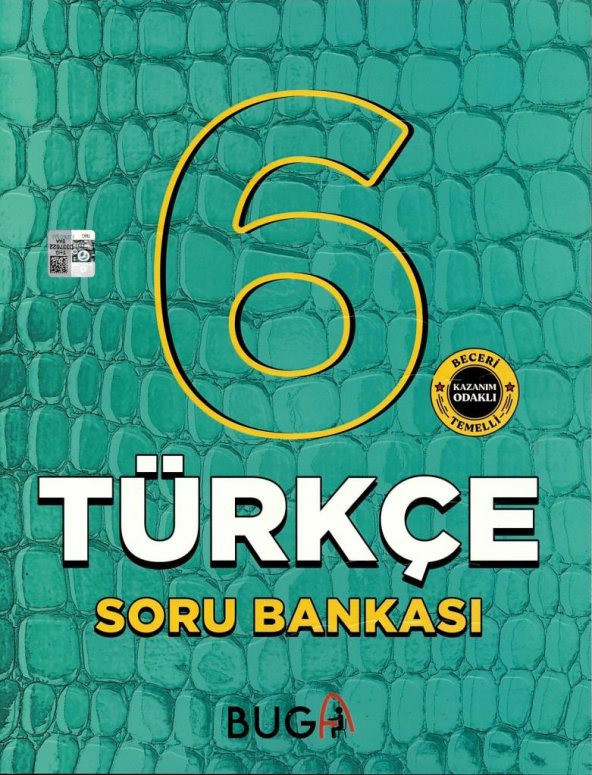 Buga Yayınları 6. Sınıf Türkçe Soru Bankası 2021