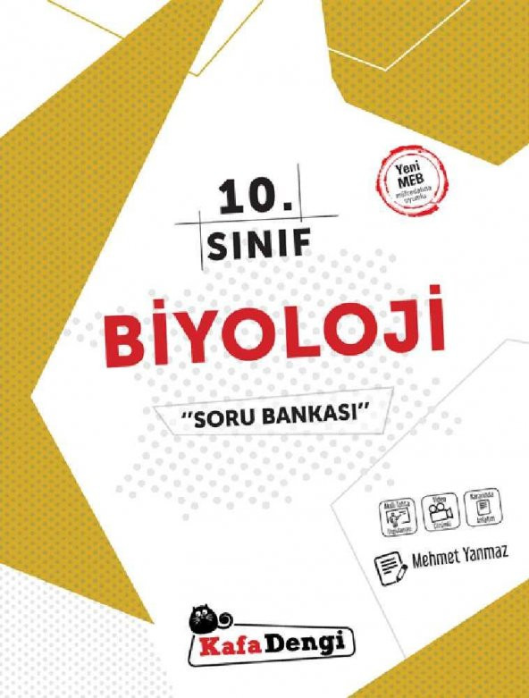 Kafa Dengi Yayınları 10. Sınıf Biyoloji Soru Bankası YENİ