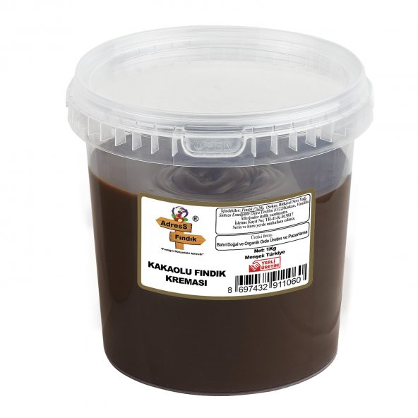 AdresS Fındık - Kakaolu Fındık Kreması 1 Kg