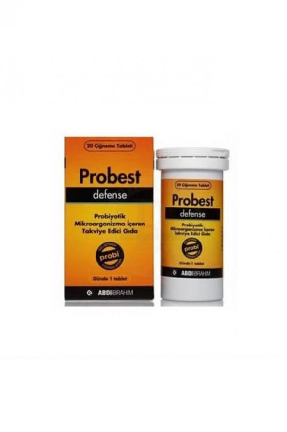 Probest Defense 20 Çiğneme Tableti (SKT:12/2021)