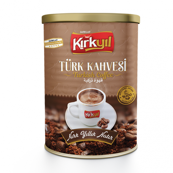 Kırkyıl Türk Kahvesi 250 gr Teneke Kutu