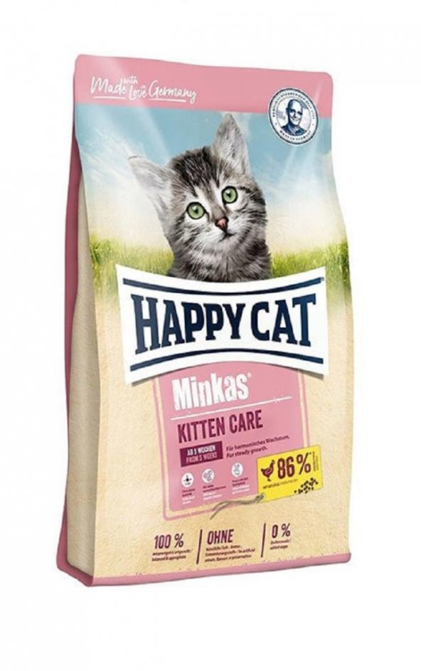 Happy Cat Minkas Kitten Yavru Kedi Maması 1,5  Kg
