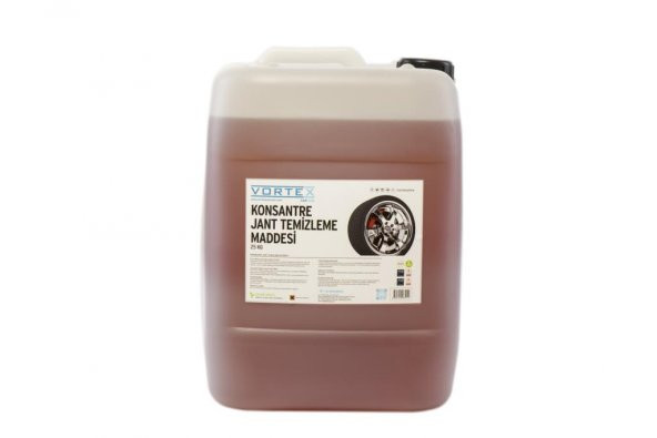 Vortex Konsantre Oto Jant Temizleme Maddesi 25 kg.