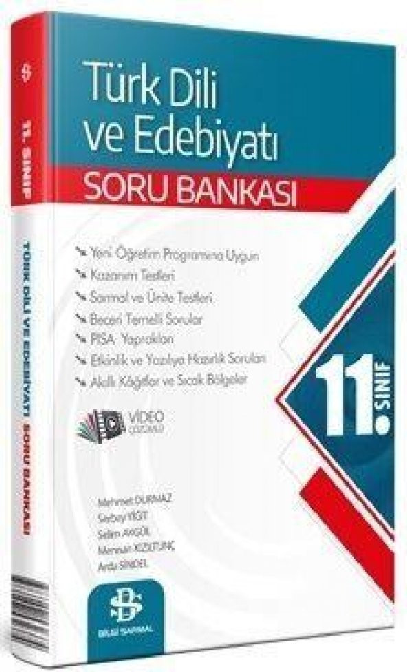 11. Sınıf Türk Dili ve Edebiyatı Soru Bankası Bilgi Sarmal Yayınları