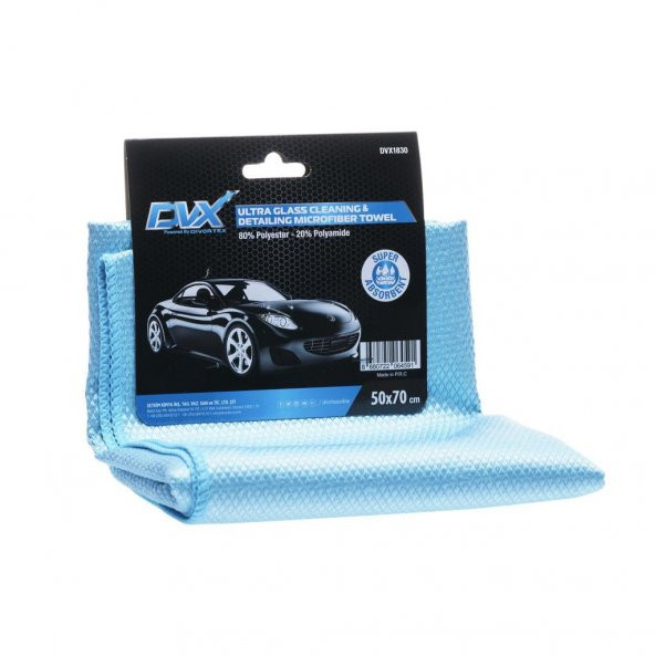 Divortex Mikrofiber Cam Silme Bezi 50 x 70 cm. x 3 Adet