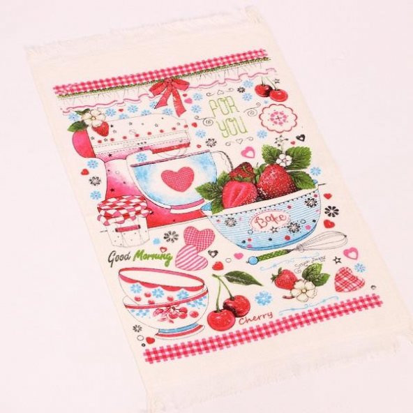 Wedding Home Kadife Baskılı Peçete For You 6lı 40x60