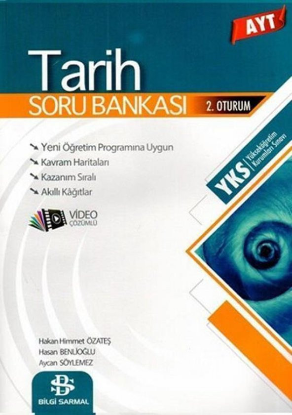 AYT Tarih Soru Bankası Bilgi Sarmal Yayınları