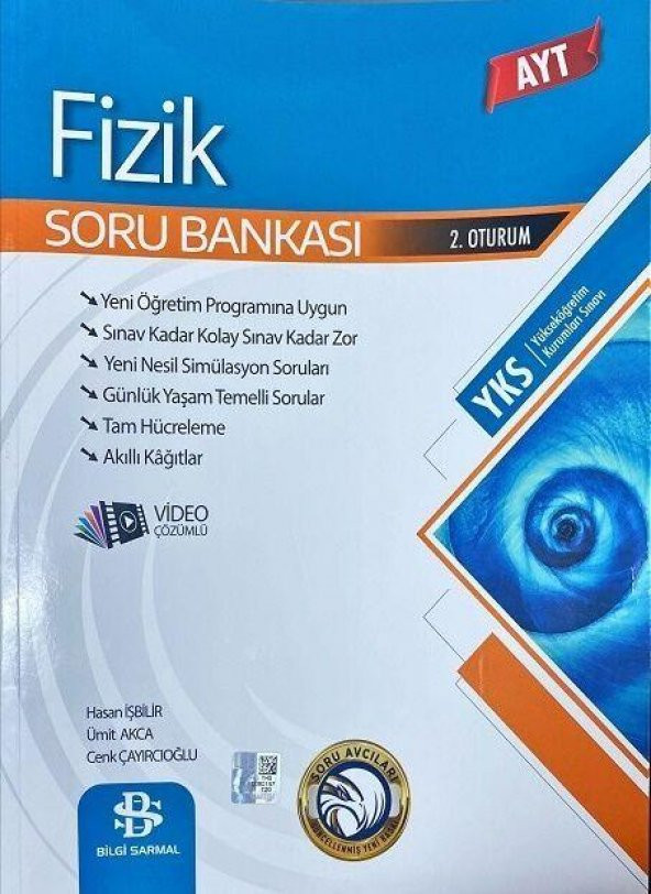 AYT Fizik Soru Bankası Bilgi Sarmal Yayınları