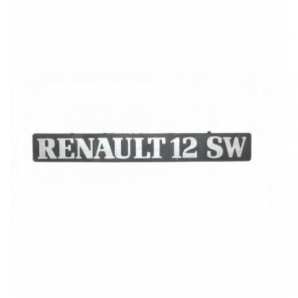 Renault 12 SW Yazısı