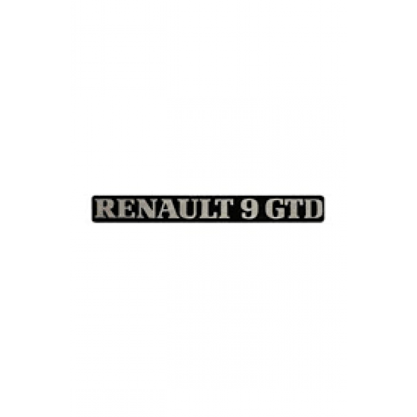 Renault 9 GTD Yazısı
