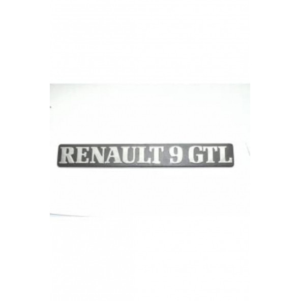Renault 9 GTL Yazısı