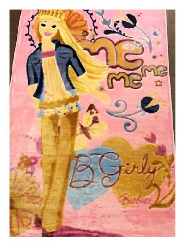 LISANSLI BARBIE SOFT HALI-158 - 3