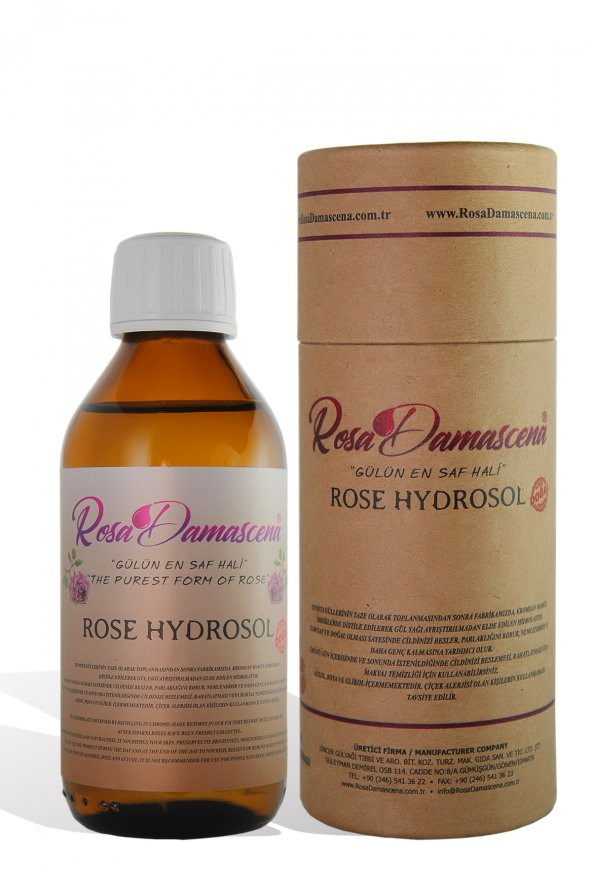 Rosa Damascena GuI Suyu Özü Rose Hydrosol 150 ml
