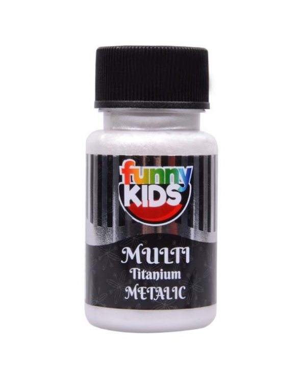 Funny Kids Multi Titanyum Metalik Boya İnci 50cc