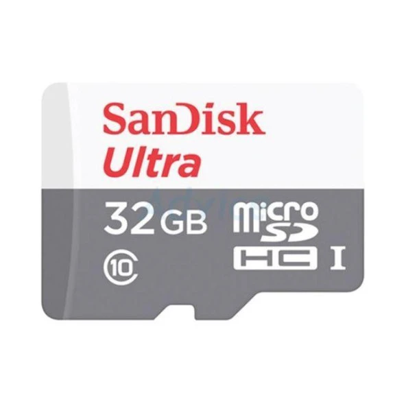 Sandisk Ultra 32GB 100MB/S Microsdhc Uhs-I Hafıza Kartı SDSQUNR-032G-GN3MN