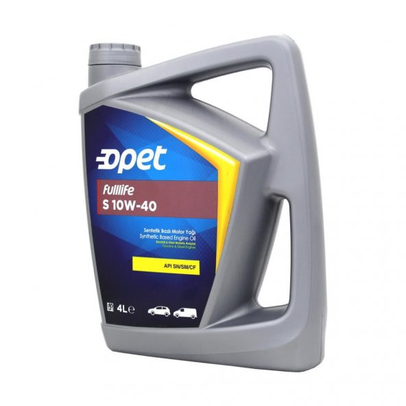 Opet Fulllife S 10W-40 4 Litre - Sentetik Motor Yağı - 2