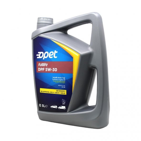 Opet Fulllife DPF 5W-30 5 Lt Tam Sentetik Motor Yağı - 3