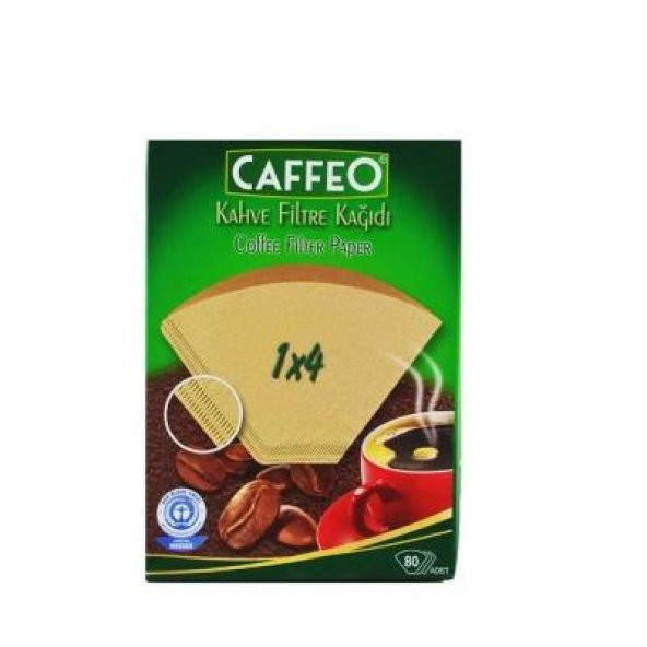 Caffeo Filtre Kahve Kağıdı 4 Numara 80 Adet - 2