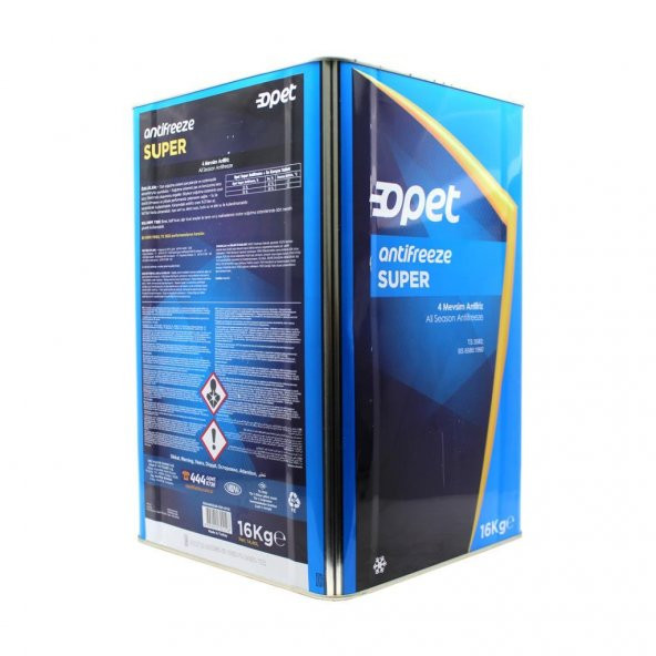 Opet Süper Antifriz 16 KG - Mavi Dört Mevsim Koruma - Resim 2