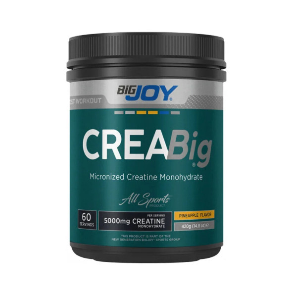 Big Joy Crea Big Micronized Creatine Powder 420 Gr Aromalı +2 Hediye