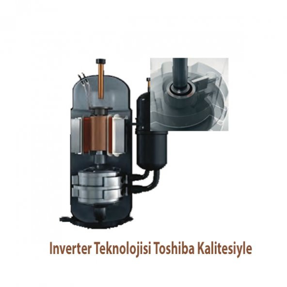İki iç üniteli TOSHIBA multi klima RAS-2M18-16/16 - 5