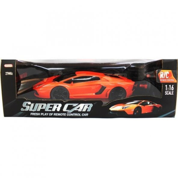 Toysan Oyuncak Uzaktan Kumandalı Full Fonksiyon Şarjlı Ferrari Turuncu - 5