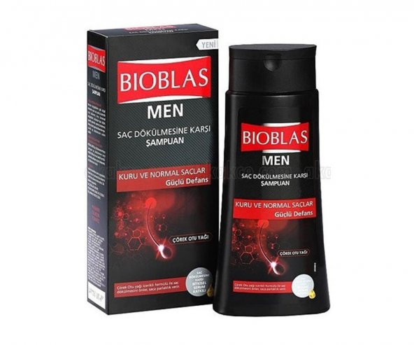 Bioblas Men Şampuan Kuru Ve Normal Saçlar Güçlü Defans 400 Ml