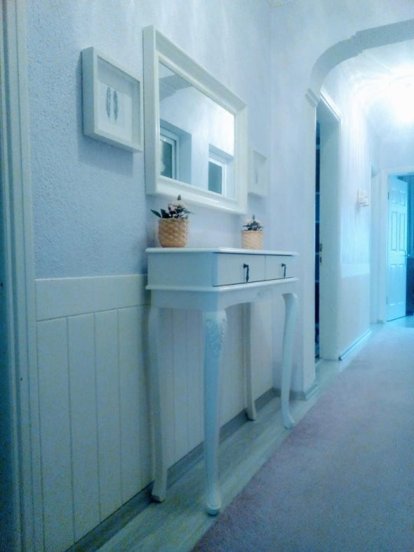 Renkli Duvarlar Yapışkanlı Balkon Tavan Lambiri Ahşap Esnek Sünger Duvar Kağıdı - 6