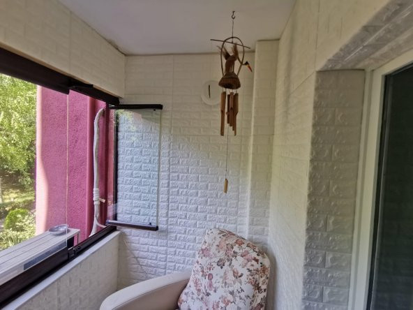 Renkli Duvarlar Balkon Duvar Kaplama Kendinden Yapışkanlı Panel - 9