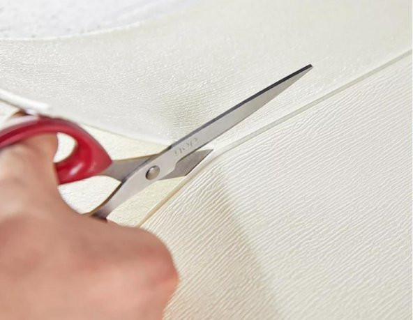 Renkli Duvarlar Beyaz Lambiri 3D Kendinden Yapışkanlı Duvar Kaplama Kağıdı Paneli - 7