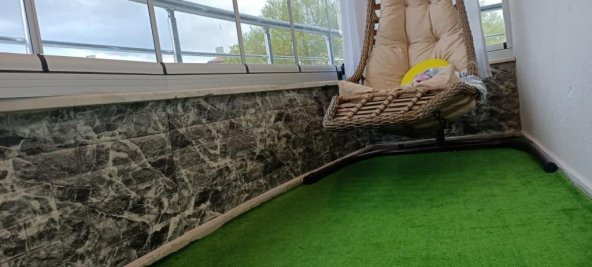 Renkli Duvarlar NW13 Alaca Gri Kendinden Yapışkanlı 3D Dekoratif Duvar Paneli - 3