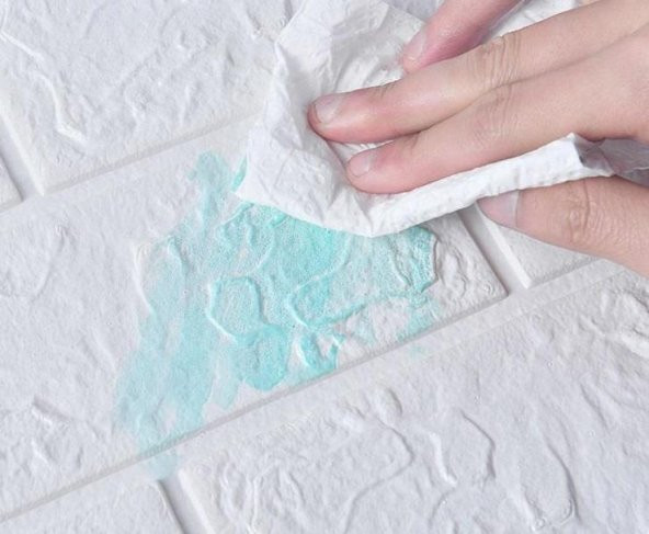 Renkli Duvarlar Kendinden Yapışkanlı Duvar Kaplama Kağıdı Paneli 70x38 cm 0,26 m2 - 5