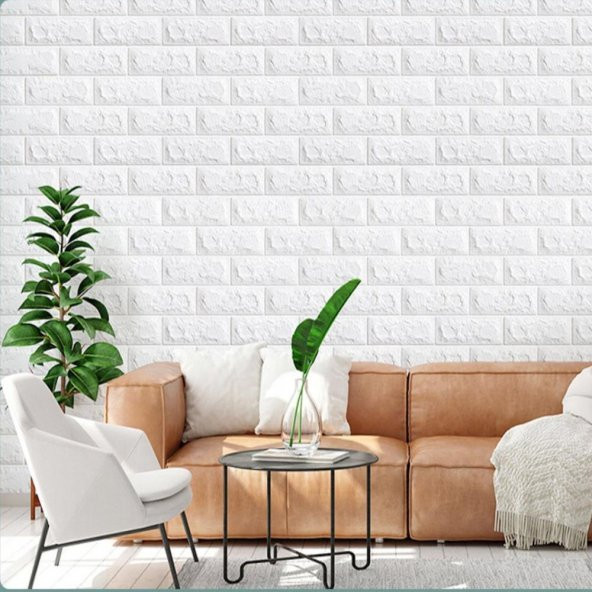 Renkli Duvarlar Kendinden Yapışkanlı Duvar Kaplama Kağıdı Paneli 70x38 cm 0,26 m2 - 7