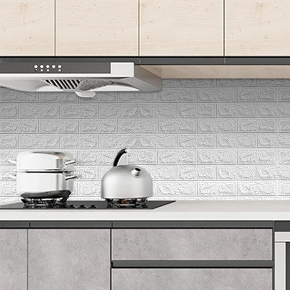 Renkli Duvarlar Kendinden Yapışkanlı Duvar Kaplama Kağıdı Paneli 70x38 cm 0,26 m2 - 11