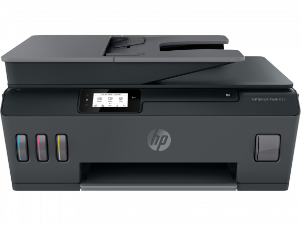HP Smart Tank Wireless 615 Faks + Fotokopi + Tarayıcı + Wi-Fi + AirPrint Renkli Tanklı Yazıcı Y0F71A
