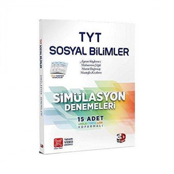TYT Sosyal Bilimler Simülasyon Denemeleri Çözüm Yayınları
