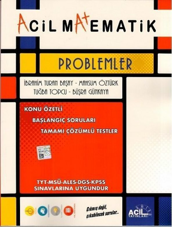 TYT Matematik Acil Problemler Acil Yayınları