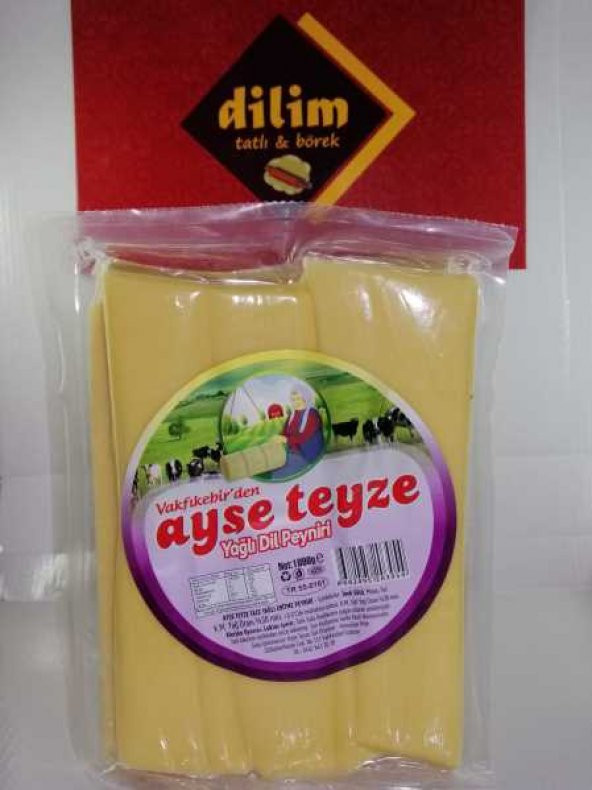 Ayşe Teyze Yağlı Dil Peyniri 1kg