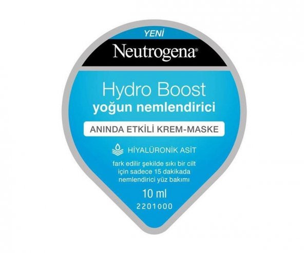 Neutrogena Hydro Boost Yoğun Nemlendirici Krem Maske 10 Ml