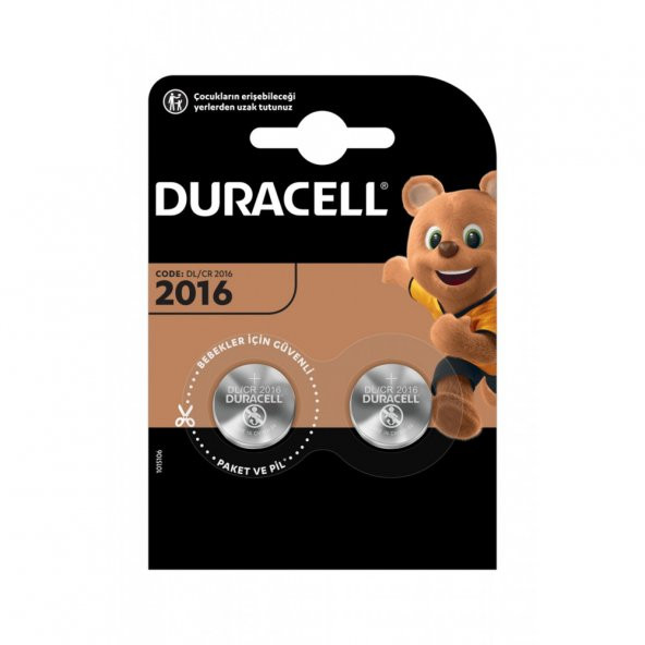 Duracell Lityum 3 Volt 2li Pil 2016