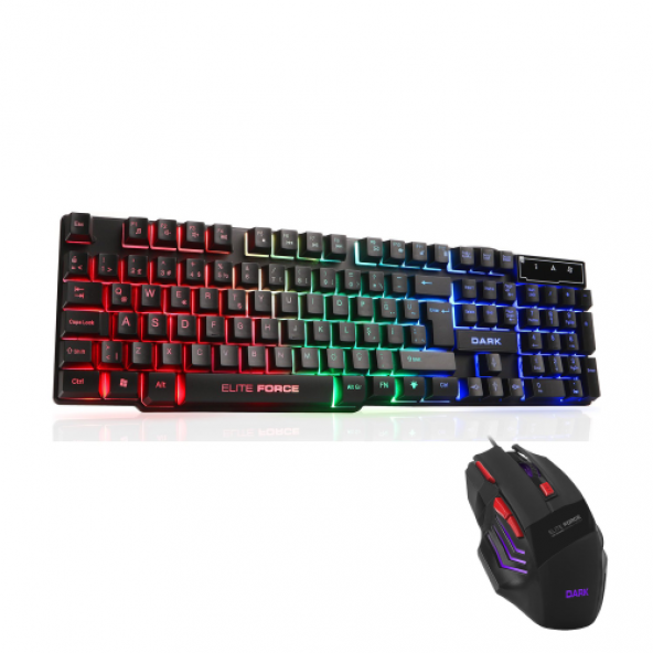 Dark Elite Force GK1000+GM1000 Set Türkçe Q