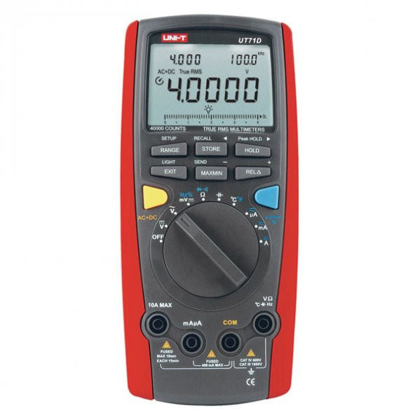 UNİ-T UT71D Akıllı Tip Dijital Multimetre