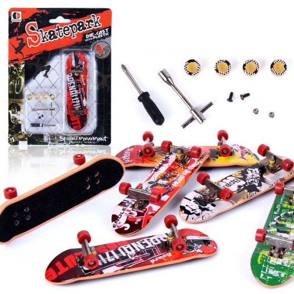 Skade Board Parmak KayKay Oyuncak Kay Kay 9 Parça 2li Set
