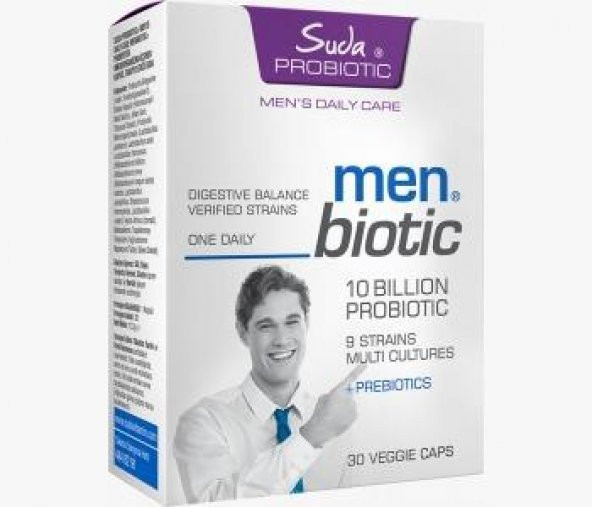 Suda Probiotic Menbiotic 30 Kapsül
