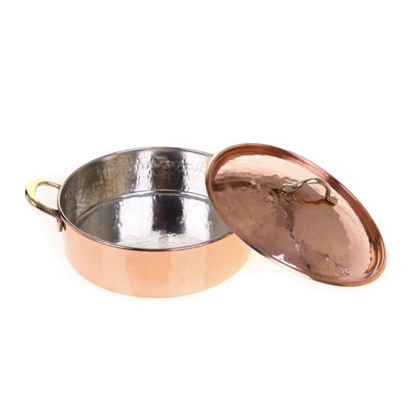 Saint Belisama Bakır Karnıyarık Tencere 30cm - 4