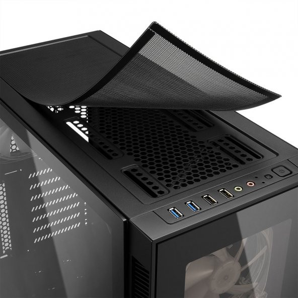 SHARKOON KAS SHARKOON ATX MIDI TOWER RGB PRO TG5-PRO-RGB - 2